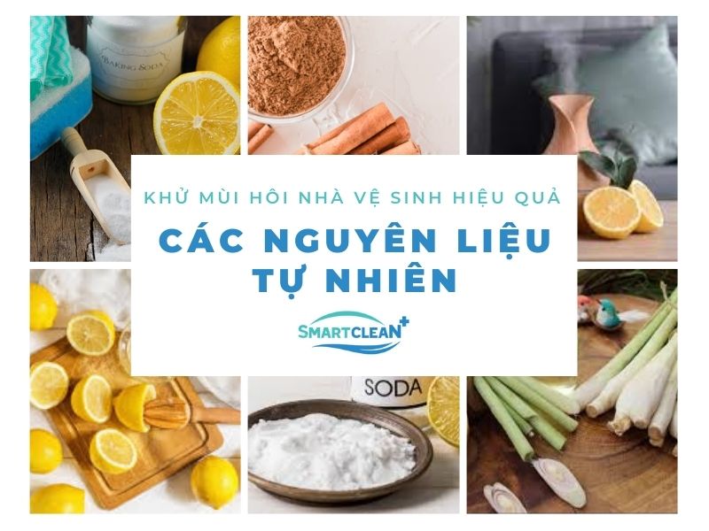 Các nguyên liệu tự nhiên khử mùi hôi nhà vệ sinh hiệu quả