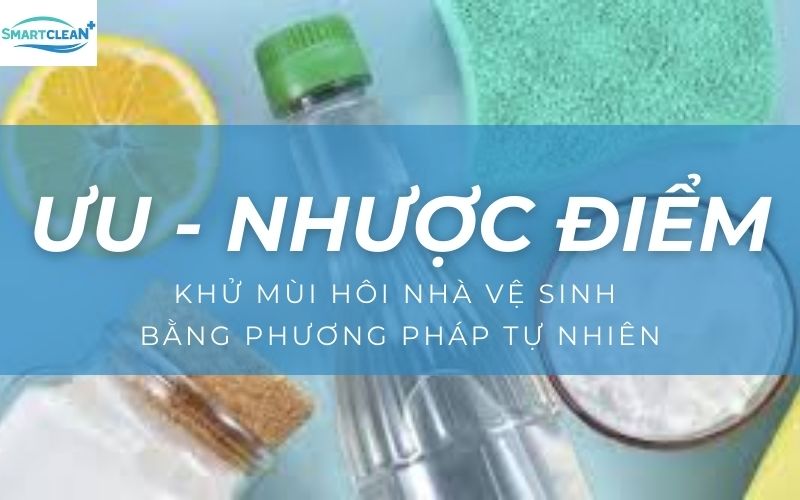 Ưu nhược điểm của việc khử mùi hôi nhà vệ sinh bằng các phương pháp tự nhiên