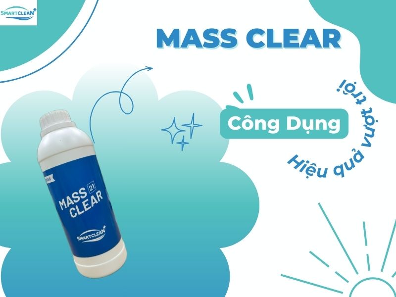 CÔNG DỤNG CỦA DUNG DỊCH KHỬ MÙI MASS CLEAR