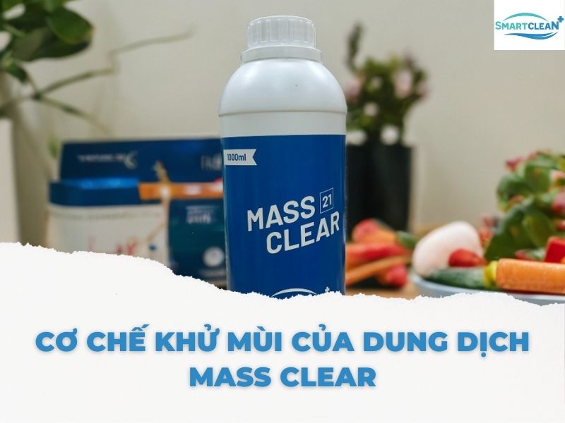 CƠ CHẾ KHỬ MÙI CỦA DUNG DỊCH MASS CLEAR