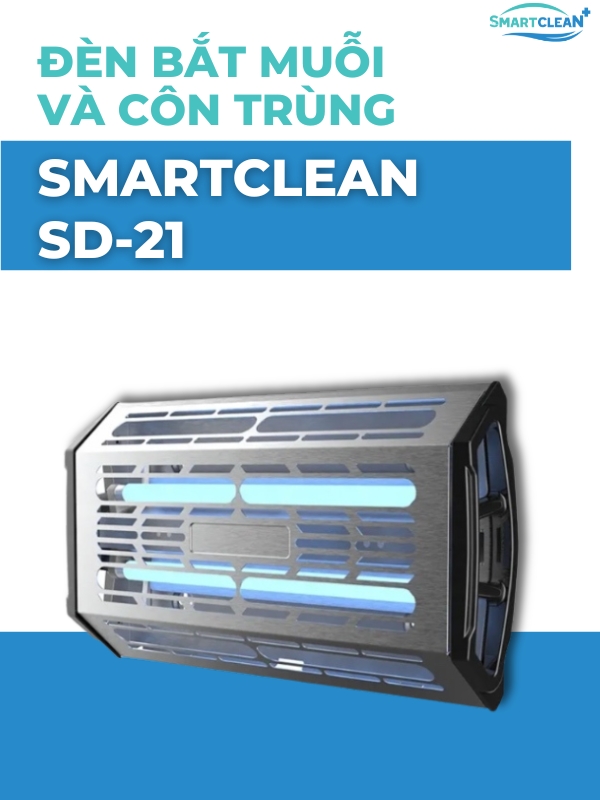 Đèn bắt muỗi và côn trùng SmartClean SD-21