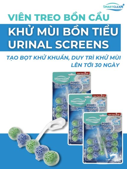 Viên treo bồn cầu SmartClean - POWER 5 in 1